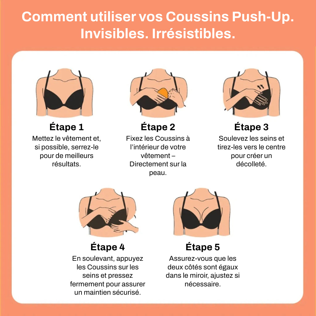 Coussins Push-Up Invisibles
