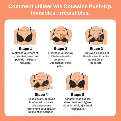 Coussins Push-Up Invisibles